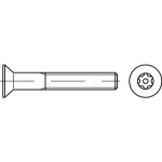 Diebstahlhemmende Senkkopfschrauben (~ISO 10642) ISR (~Torx) mit Pin mit metrischen Gewinde