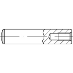 ISO 8733 - Zylinderstifte m. Innengew.