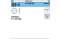 1 Stück, DIN 125-1 A 4 140 HV Form B Scheiben, mit Fase - Abmessung: 58 x105x9