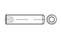 DIN 913 A 1/A 2 Gewindestifte mit Kegelkuppe, mit Innensechskant - Abmessung: M 4 x 10 VE= (500 Stück)