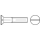 Senkschrauben mit Schlitz - DIN 963 - Edelstahl A4 - M8x50 - 50 Stück