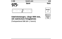 ~DIN 975 Stahl Fein Gewindestangen, Länge 1000 mm mit metrischem Feingewinde - Abmessung: M 14 x 1,5 VE= (1 Stück)