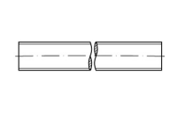 1 Stück, ~DIN 975 8.8 Links galvanisch verzinkt Gewindestangen, Länge 1000 mm mit metrischem Linksgewinde - Abmessung: M 6 -LH