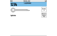 1000 Stück, ISO 1234 1.4300/A2 Splinte - Abmessung: 1 x 8