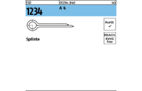 100 Stück, ISO 1234 A 4 Splinte - Abmessung: 1 x 20