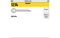 100 Stück, ISO 1234 Kupfer Splinte - Abmessung: 2 x 20