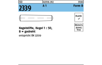 ISO 2339 A 1 Form B Kegelstifte, Kegel 1:50, gedreht - Abmessung: 8 x 70, Inhalt: 10 Stück
