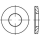 500 Stück, DIN 6796 Federstahl phosphatiert Spannscheiben für Schraubenverbindungen - Abmessung: 3 x 7 x 0,6
