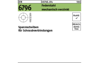 2500 Stück, DIN 6796 Federstahl mechanisch verzinkt Spannscheiben für Schraubenverbindungen - Abmessung: 5 x 11 x 1,2