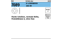 200 Stück, ISO 7089 A 4 BUMAX109 300 HV Flache Scheiben, normale Reihe, Produktklasse A, ohne Fase - Abmessung: 6