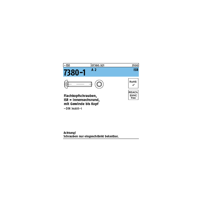 Flachrundkopf-Sicherheitsschrauben ähnl. ISO 7380 TX + Pin Edelstahl , 5,15  €