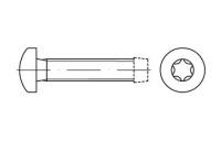 1000 Stück, DIN 7500 Stahl Form CE-ISR/PE galvanisch verzinkt Gewindefurchende Schrauben, ISR, metr. Gewinde, Linsenkopf nach ISO 14583 - Abmessung: CEM 3 x 4-T10