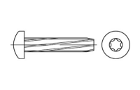 2000 Stück, ~DIN 7516 Stahl Form AE-ISR galvanisch verzinkt Gewinde-Schneidschrauben mit Linsenkopf nach ISO 7045, ISR - Abmessung: AE M 4 x 16 -T20