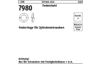 1000 Stück, ~DIN 7980 Federstahl Federringe für Zylinderschrauben - Abmessung: 8