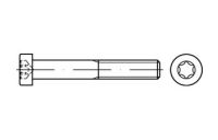 500 Stück, ~DIN 7984 08.8 ISR galvanisch verzinkt Zylinderschrauben mit Innensechsrund, niedriger Kopf - Abmessung: M 3 x 10 -T10