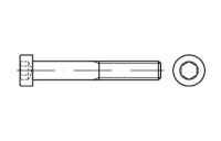 1 Stück, DIN 7984 08.8 galvanisch verzinkt Zylinderschrauben mit Innensechskant, niedriger Kopf - Abmessung: M 24 x 60