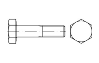 1 Stück, EN 14399-4 10.9 feuerverzinkt -AF- Sechskantschrauben mit großer SW für HV-verbindungen im Stahlbau - Abmessung: M 27 x 145