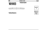 200 Stück, EN 16983 Federstahl Tellerfedern - Abmessung: 8 x 3,2x0,3