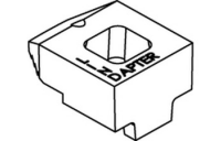 1 Stück, Artikel 82002 GTW 40 B-L galvanisch verzinkt LINDAPTER-Klemmen B-L mit glatter Auflage, lange Nockenhöhe - Abmessung: LM 16 / 11,0
