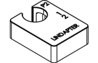 1 Stück, Artikel 82016 Stahl P 2-L galvanisch verzinkt LINDAPTER-Ausgleichsscheiben P 2-L, lang - Abmessung: M 10 / 10,0