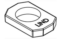 1 Stück, Artikel 82041 Stahl AF-W feuerverzinkt LINDAPTER-Rezessfüllplatten AF-W zur Erzielung glatter Auflagen - Abmessung: AFW M 12