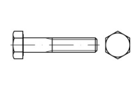 50 Stück, ASME B 18.2.1 Grade 8 (~10.9) UNF Hex cap screws, Sechskantschrauben mit Schaft, mit UNF Gewinde - Abmessung: 1/2 x 2