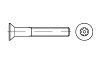 100 Stück, Artikel 88117 A 2 PIN-ISR Diebstahlhemmende Schrauben mit Senkkopf ~ ISO 10642, mit ISR und Zapfen - Abmessung: M 3,5 x 6-T15