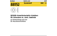100 Stück, Artikel 88152 Kunststoff RUV - A REYHER-Unverlierbarkeits-Scheiben für Schrauben m. metr. Gewinde - Abmessung: 8/8,2x16,2x1,6