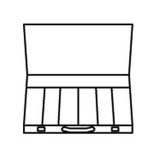 Artikel 88343 AMECOIL-Werkstattkästen, unbefüllt - Abmessung: W-Kasten leer  VE = 1 Stück