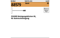 1 Stück, Artikel 88579 Stahl BS FISCHER Reinigungsbürsten BS, für Bohrlochreinigung - Abmessung: FHB-BS 12