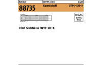 20 Stück, Artikel 88735 Kunststoff UPM-SH-K UPAT Siebhülse UPM-SH-K - Abmessung: UPM-SH 20/ 130