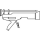 Artikel 88771 Kunststoff UPAT Ausdrückpistolen - Abmessung: .  VE = 1 Stück