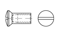 200 Stück, Artikel 88964 Messing galvanisch vernickelt Hülsenmuttern mit Linsensenkkopf, mit Innengewinde - Abmessung: M 4 x 7