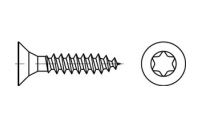 1000 Stück, Artikel 89098 Stahl CE Seko-ISR galvanisch verzinkt Spanplattenschrauben mit Vollgew., Senkkopf, Innensechsrund - Abmessung: 3 x 20 -T10