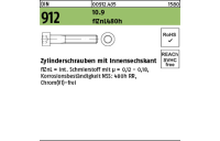 100 Stück, DIN 912 10.9 flZnL 480h (zinklamellenbesch.) Zylinderschrauben mit Innensechskant - Abmessung: M 10 x 45