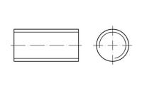 1 Stück, DIN 976-1 8.8 Form A feuerverzinkt Gewindebolzen, ohne Kegelkuppen Gewindestange 2 Meter - Abmessung: AM 12 x 2000