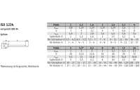 1000 Stück, ISO 1234 A4  Splinte - Abmessung: M 1 x 6